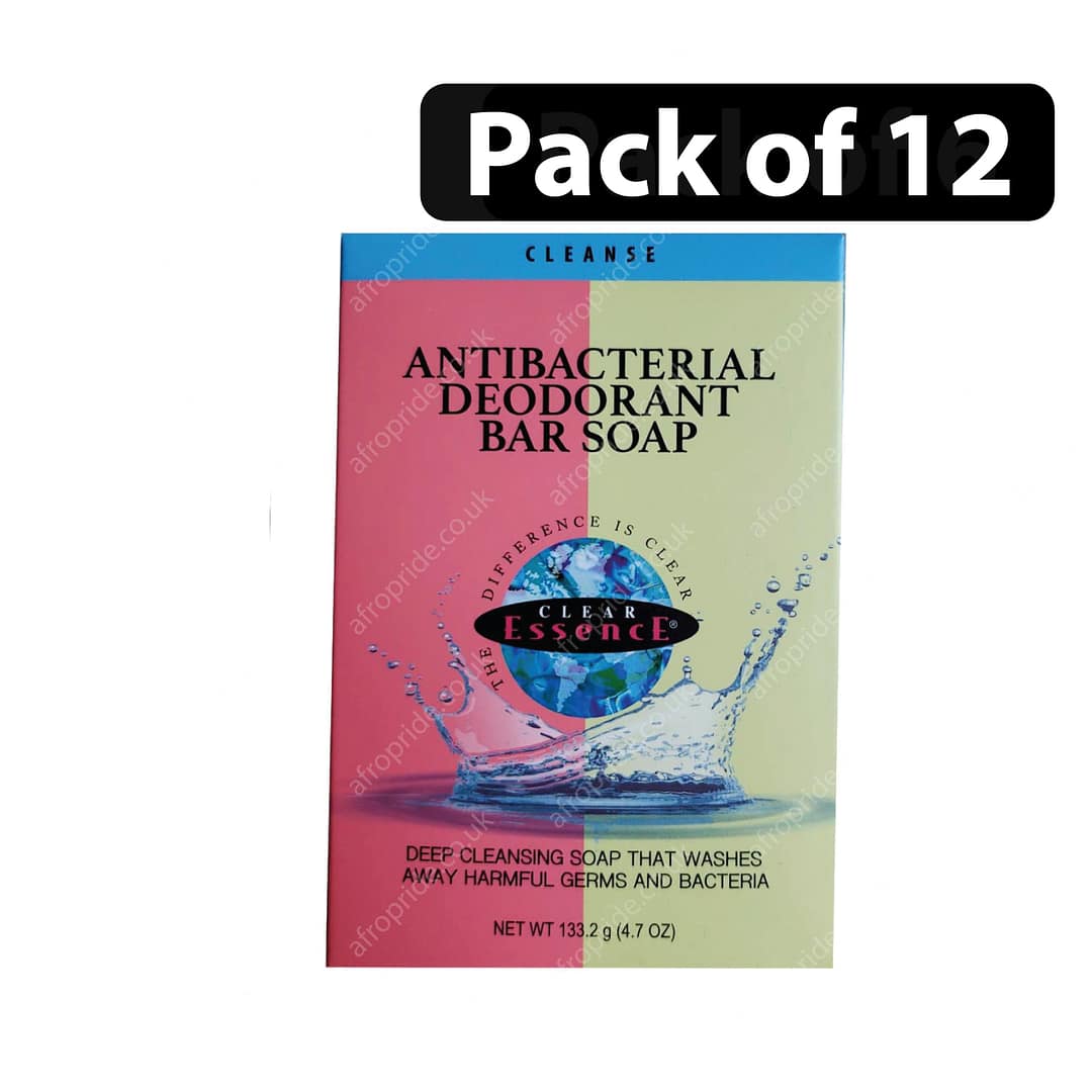 (Pack of 12) Clear Essence Antibacterial Deodorant Bar Soap (Pack of 12) Clear Essence Antibacterial Deodorant Bar Soap