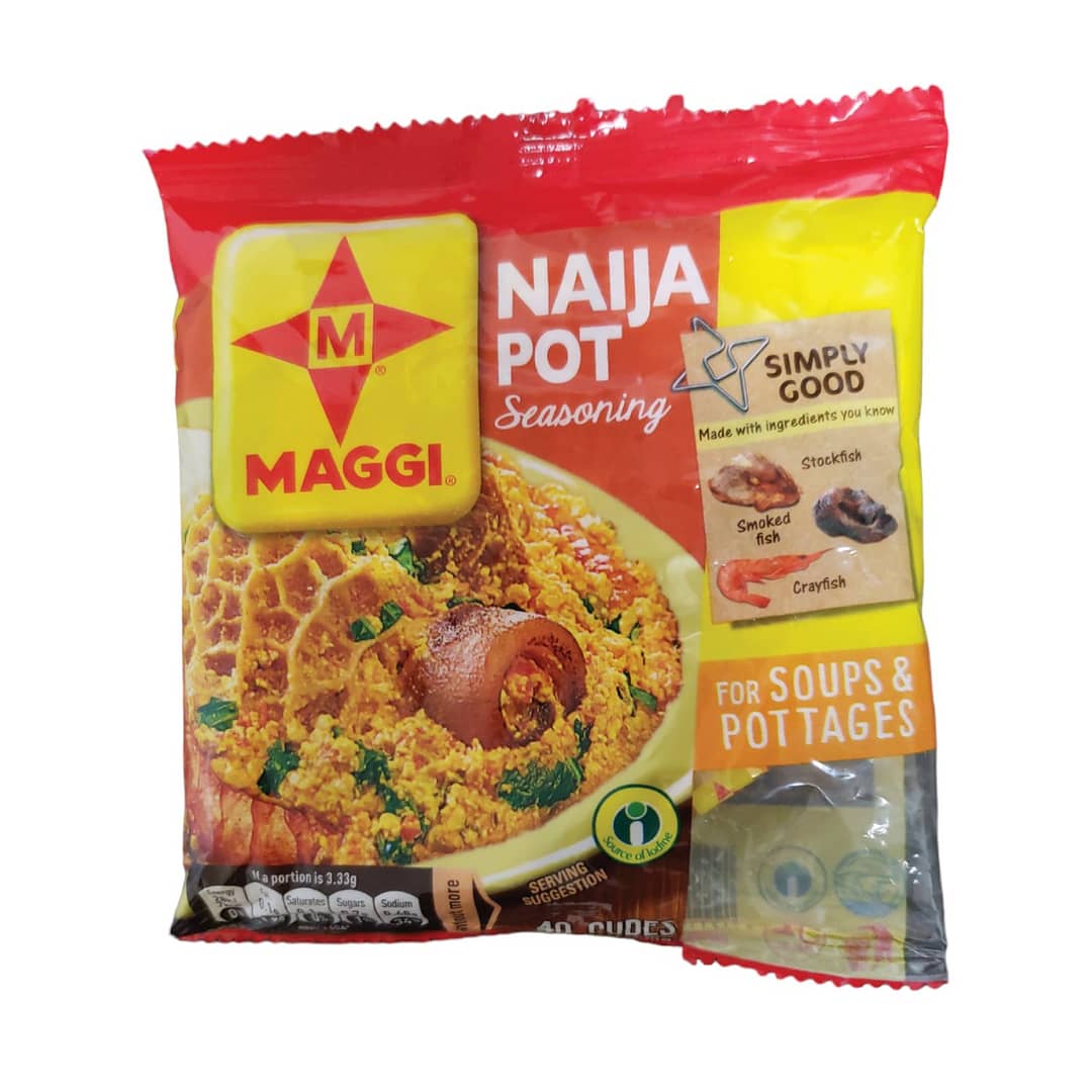 Maggi Ninja Pot Seasoning 40Cubes 160g Maggi Ninja Pot Seasoning 40Cubes 160g