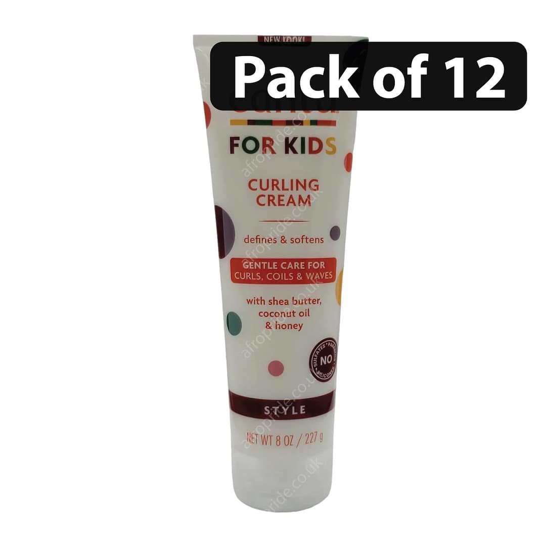 (Pack of 12) Cantu Care For Kids Curling Cream 8oz (Pack of 12) Cantu Care For Kids Curling Cream 8oz