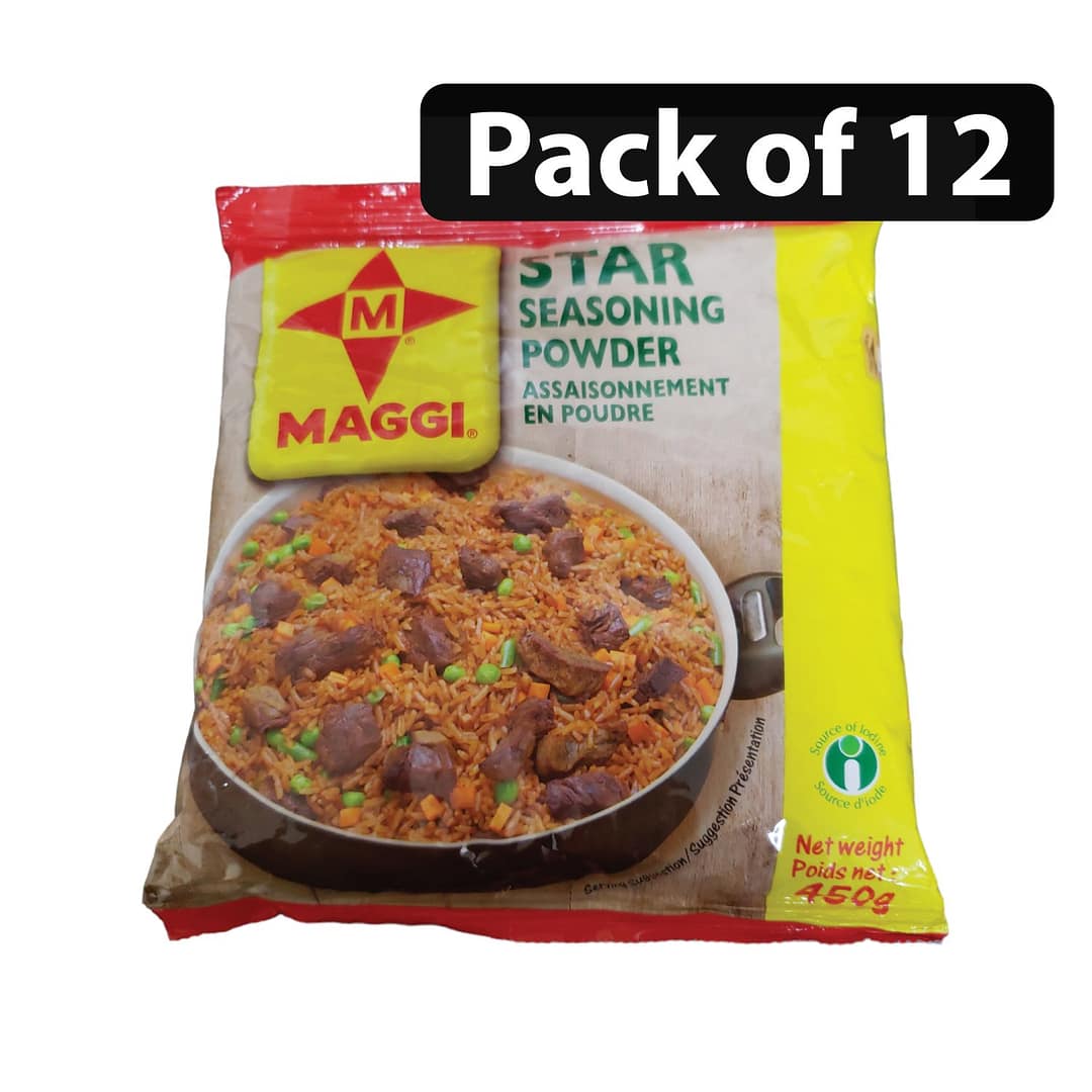 (Pack of 12) Maggi Seasoning Powder 450g (Pack of 12) Maggi Seasoning Powder 450g