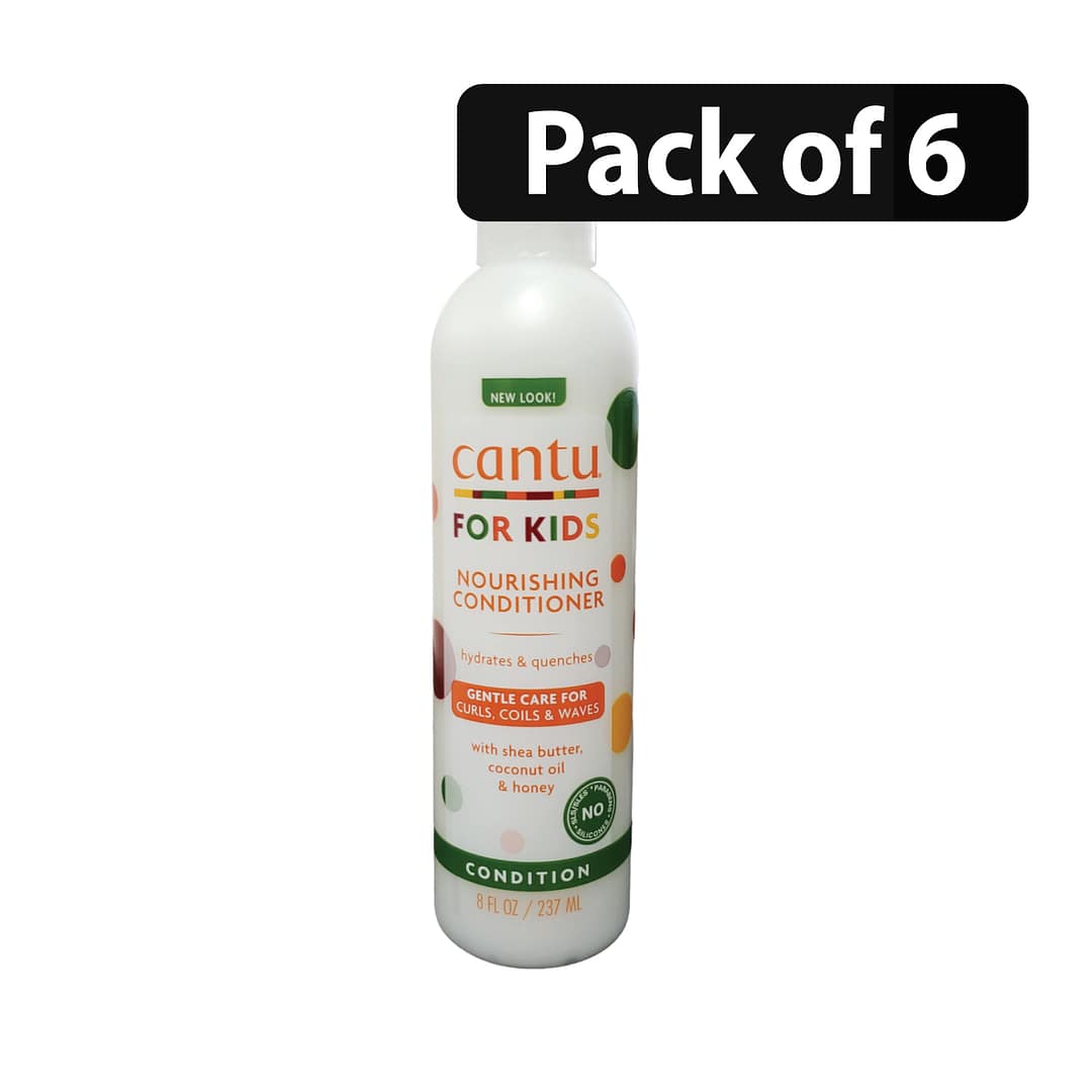 (Pack of 6) Cantu Care For Kids Nourishing Conditioner 8oz (Pack of 6) Cantu Care For Kids Nourishing Conditioner 8oz