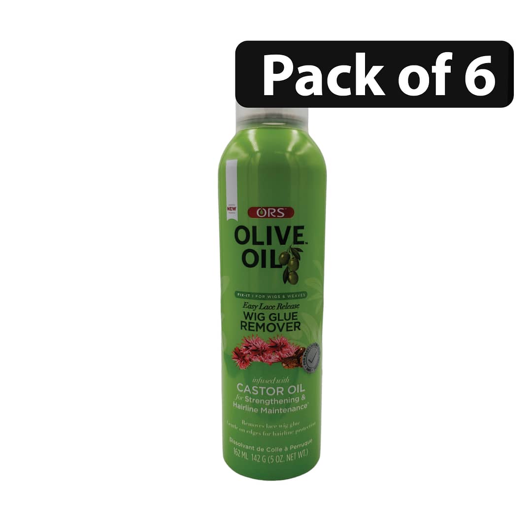 (Pack of 6) ORS Olive Oil Wig Glue Remover 5oz (Pack of 6) ORS Olive Oil Wig Glue Remover 5oz