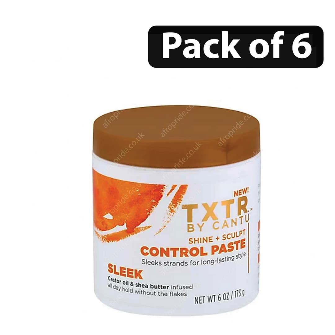 (Pack of 6) TXTR by Cantu Control Paste 6oz (Pack of 6) TXTR by Cantu Control Paste 6oz
