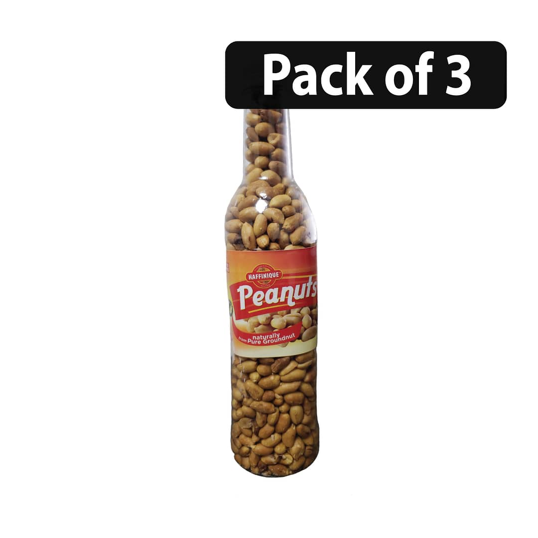 (Pack of 3) Haffinique Peanuts 510g (Pack of 3) Haffinique Peanuts 510g