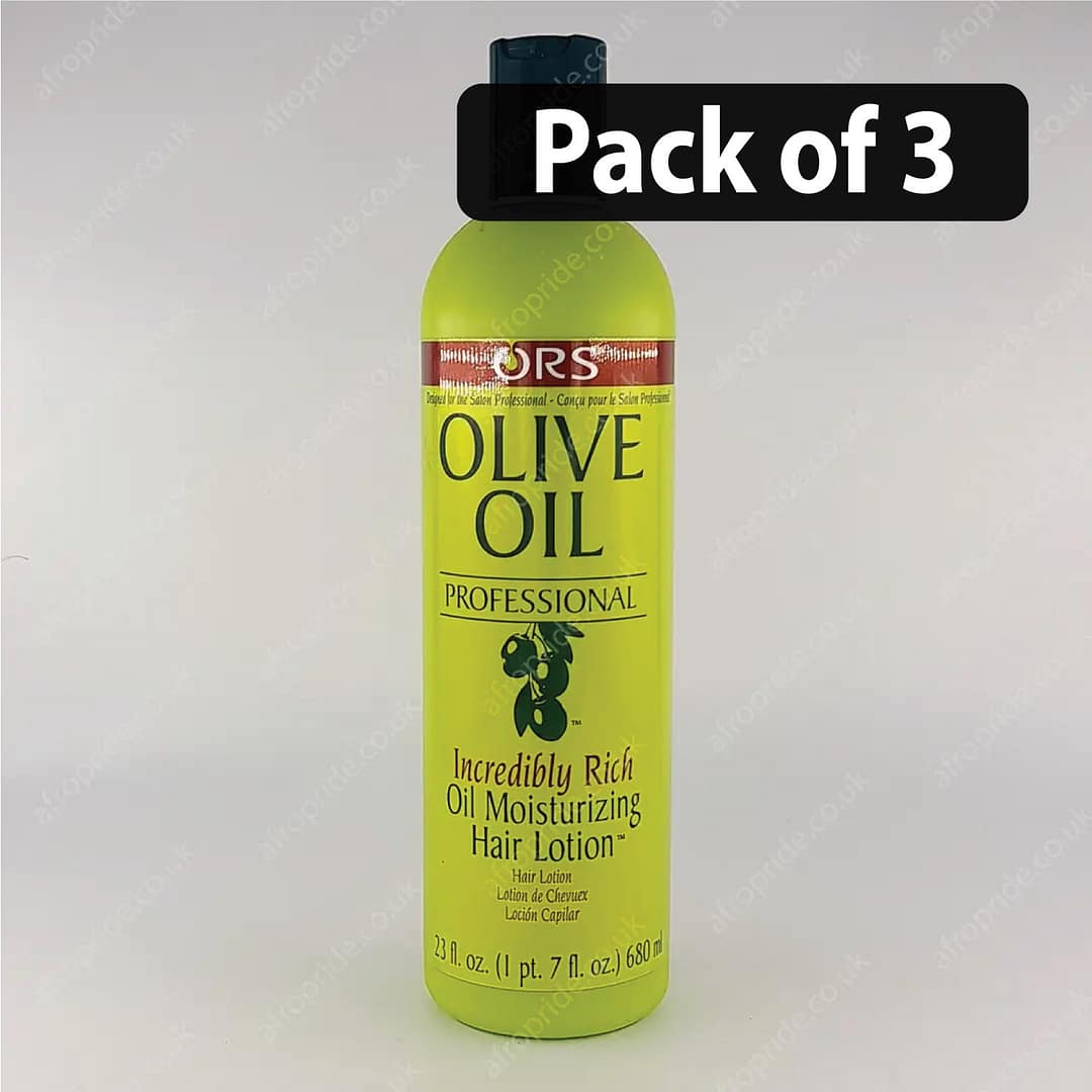 (Pack of 3) ORS Olive Oil Moisturizing Hair Lotion 23oz (Pack of 3) ORS Olive Oil Moisturizing Hair Lotion 23oz
