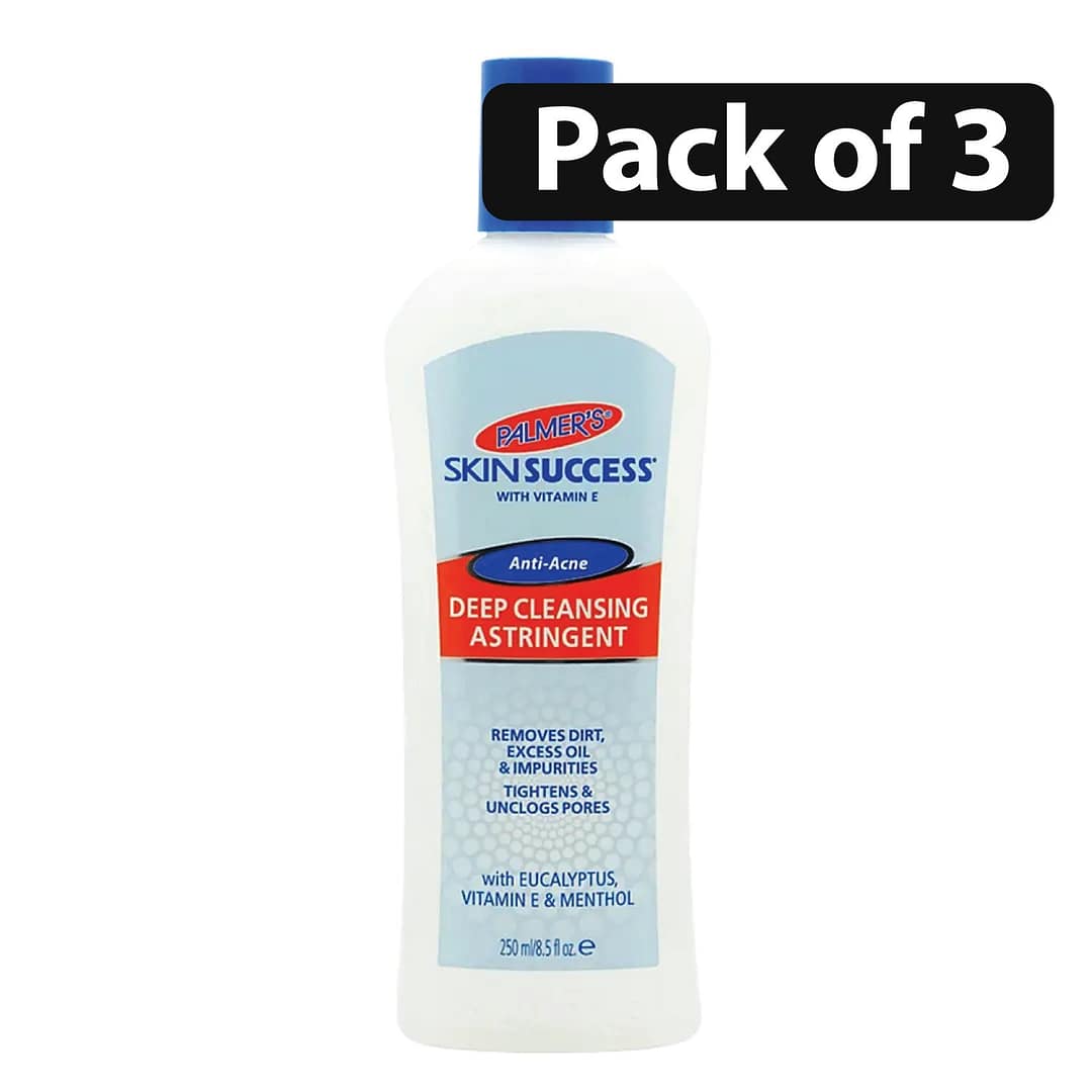 (Pack of 3) Palmer’s Skin Success Deep Cleaning Astringent 8.5oz (Pack of 3) Palmer’s Skin Success Deep Cleaning Astringent 8.5oz
