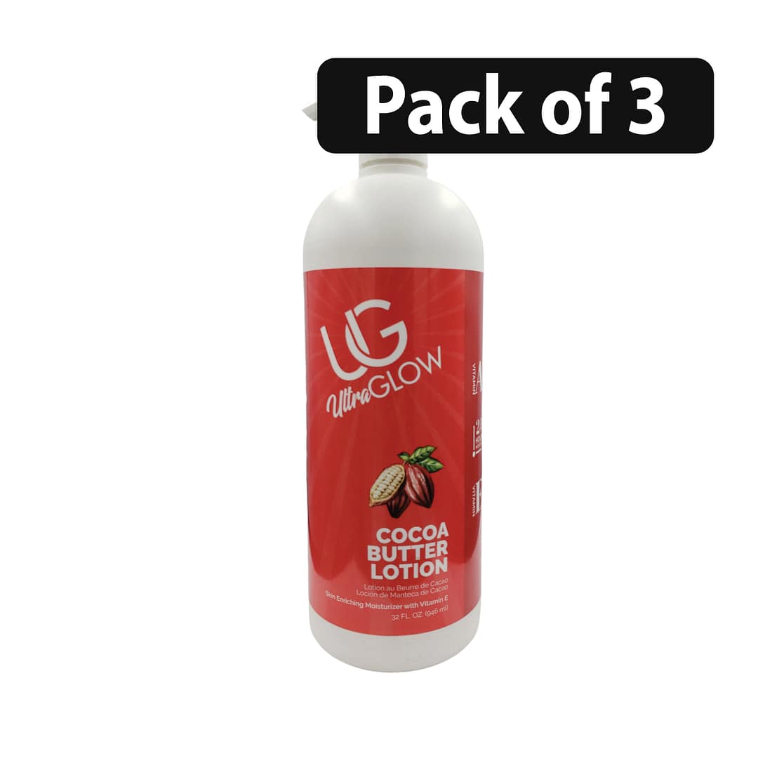 (Pack of 3) Ultra Glow Cocoa Butter Lotion 32fl.oz (Pack of 3) Ultra Glow Cocoa Butter Lotion 32fl.oz