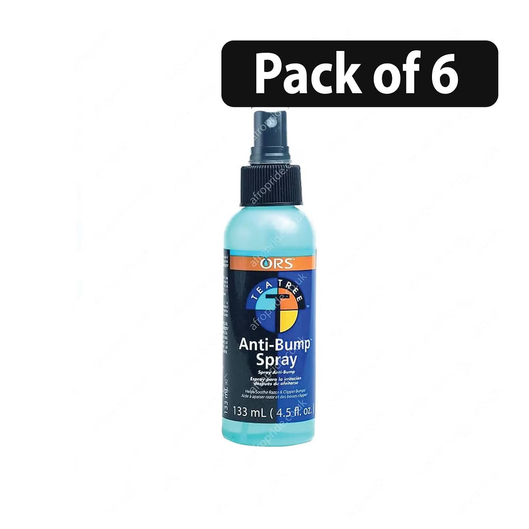 (Pack of 6) ORS Tea Tree Anti-Bump Spray 4.5oz (Pack of 6) ORS Tea Tree Anti-Bump Spray 4.5oz