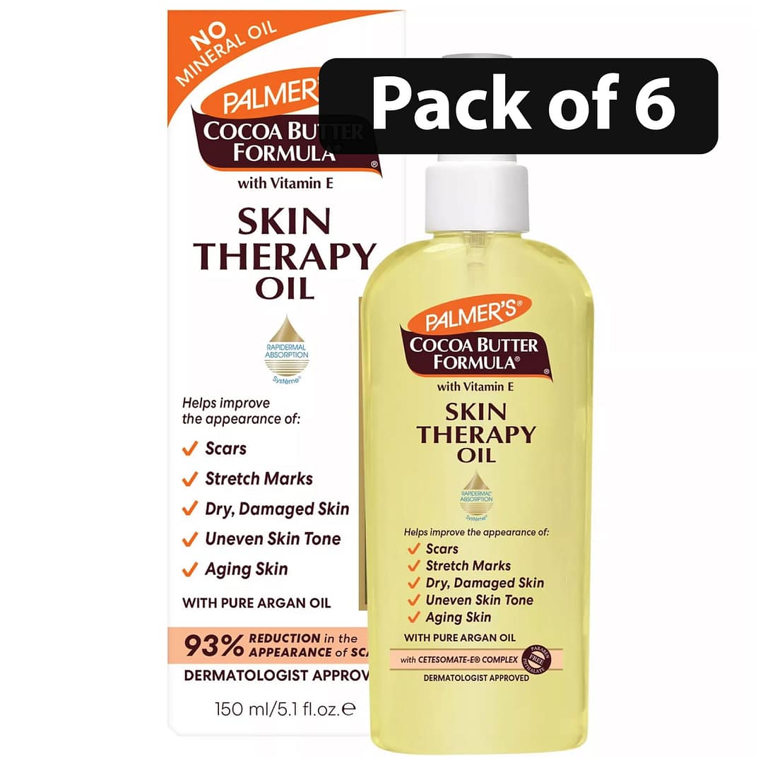 (Pack of 6) Palmer's Cocoa Butter Skin Therapy Oil 5.1oz (Pack of 6) Palmer's Cocoa Butter Skin Therapy Oil 5.1oz