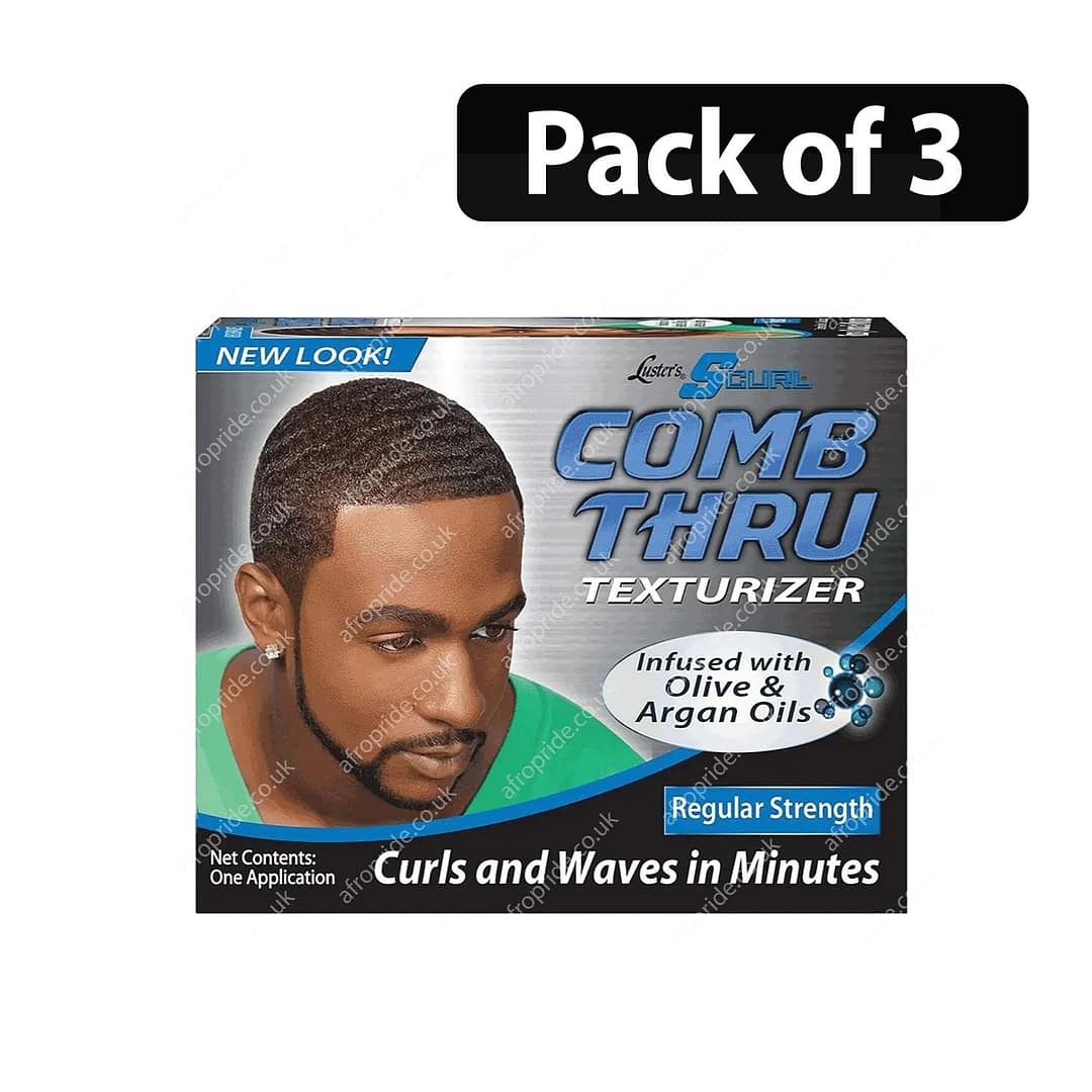(Pack of 3) Luster's Scurl Comb Thru Texturizer Regular (Pack of 3) Luster's Scurl Comb Thru Texturizer Regular