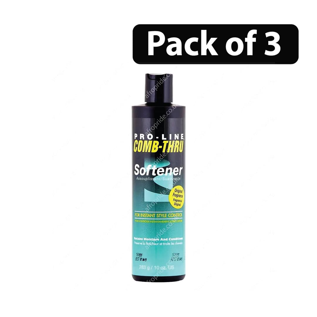 (Pack of 3) Pro-line Comb-Thru Softener For Instant Style Control 10oz (Pack of 3) Pro-line Comb-Thru Softener For Instant Style Control 10oz