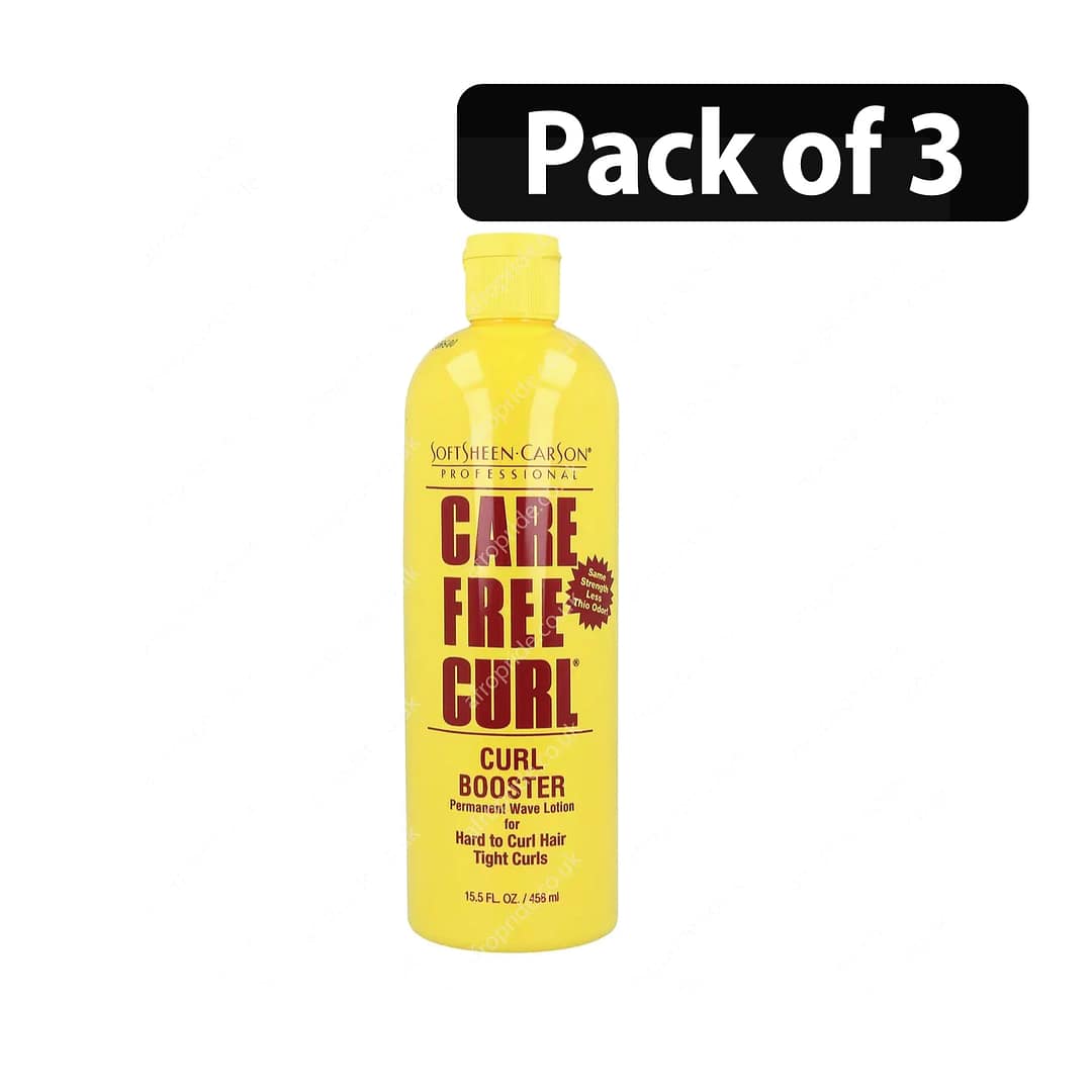 (Pack of 3) SoftSheen Carson Care Free Curl Booster Permanent Wave Lotion 15.5oz (Pack of 3) SoftSheen Carson Care Free Curl Booster Permanent Wave Lotion 15.5oz
