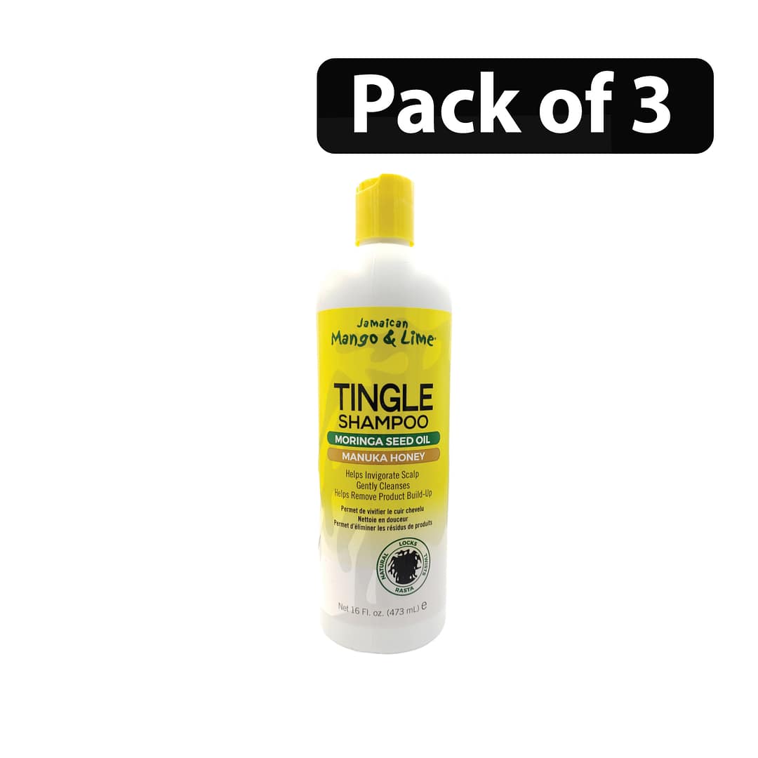 (Pack of 3) Tingle Shampoo 16fl.oz (Pack of 3) Tingle Shampoo 16fl.oz