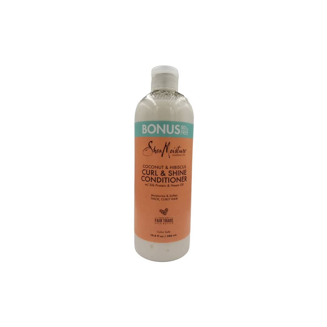 Shea Moisture Coconut & Hibiscus Curl & Shine Conditioner 19.8fl.oz Shea Moisture Coconut & Hibiscus Curl & Shine Conditioner 19.8fl.oz