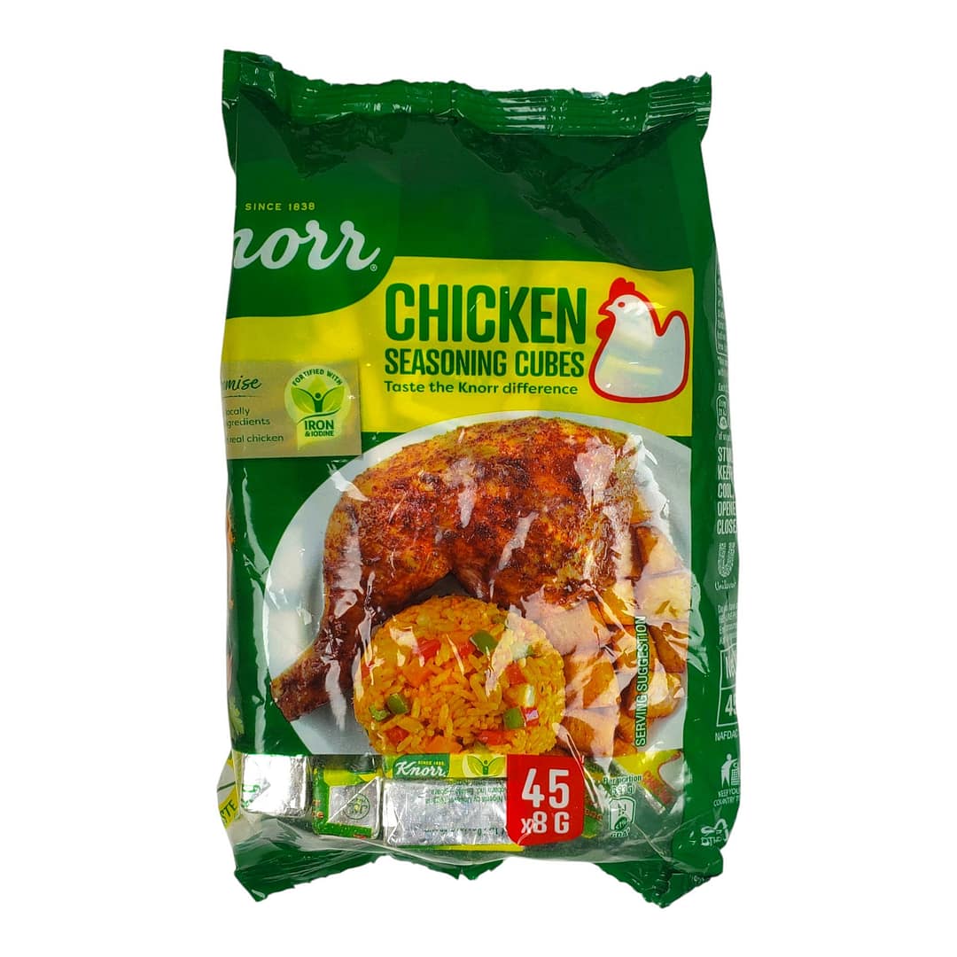 Knorr Chicken Seasoning Cubes 45 x 8G (360 g) Knorr Chicken Seasoning Cubes 45 x 8G (360 g)