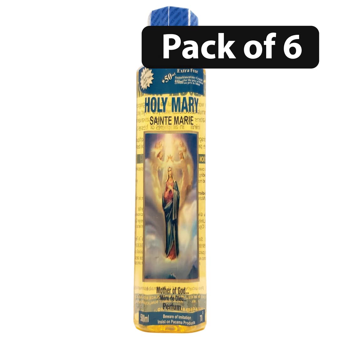 (Pack of 6) Holy Mary Sainte Marie Perfume 500ml (Pack of 6) Holy Mary Sainte Marie Perfume 500ml