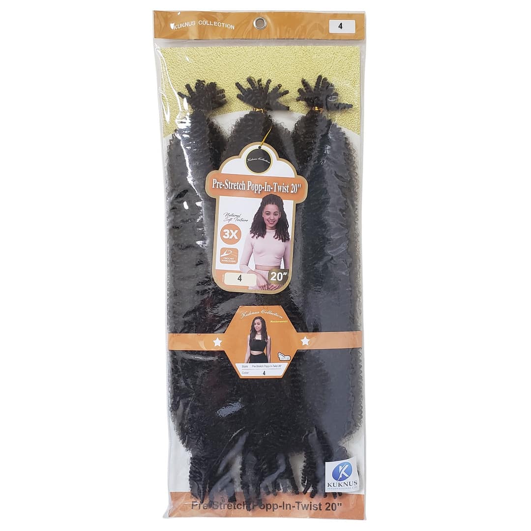 Kuknus Collection Pre-Stretch Popp-In-Twist 20'' 4 Kuknus Collection Pre-Stretch Popp-In-Twist 20'' 4