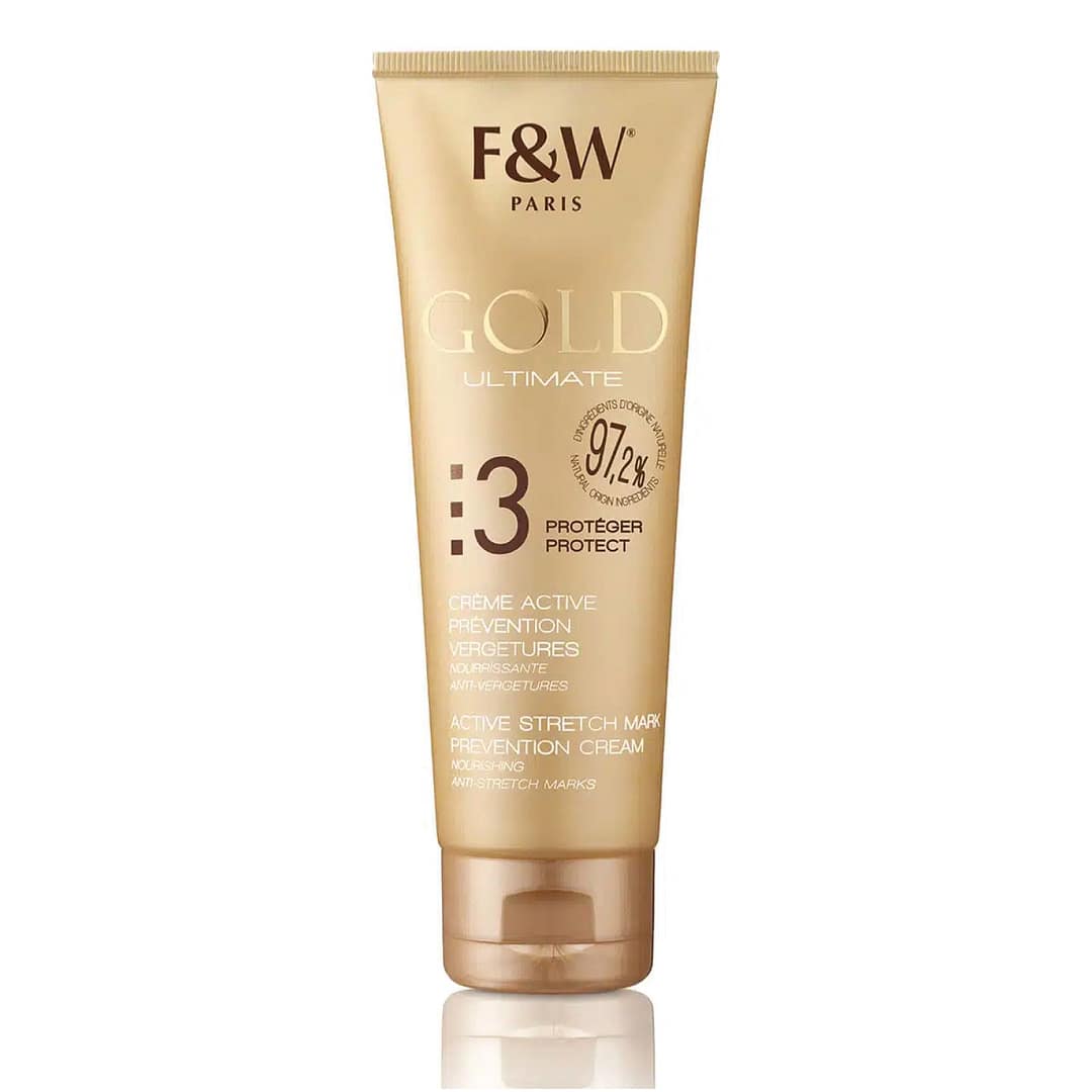 F&W Gold Ultimate 3 Active Stretch Marks Prevention Cream 125ml F&W Gold Ultimate 3 Active Stretch Marks Prevention Cream 125ml