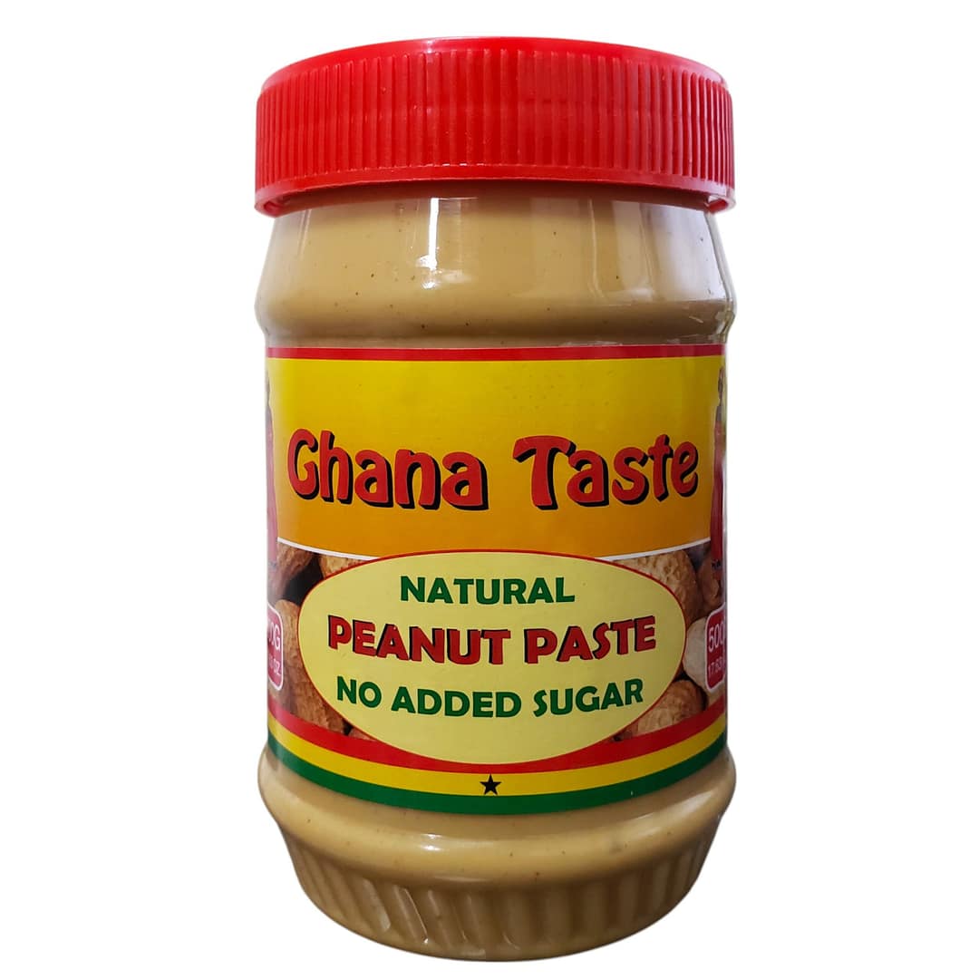 Ghana Taste Natural Peanut Paste 500g Ghana Taste Natural Peanut Paste 500g