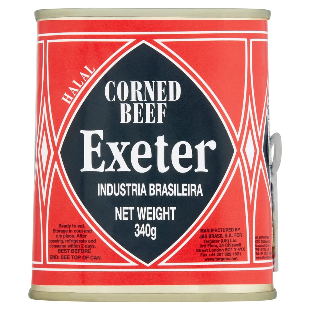 Halal Corned Beef Exeter 340g