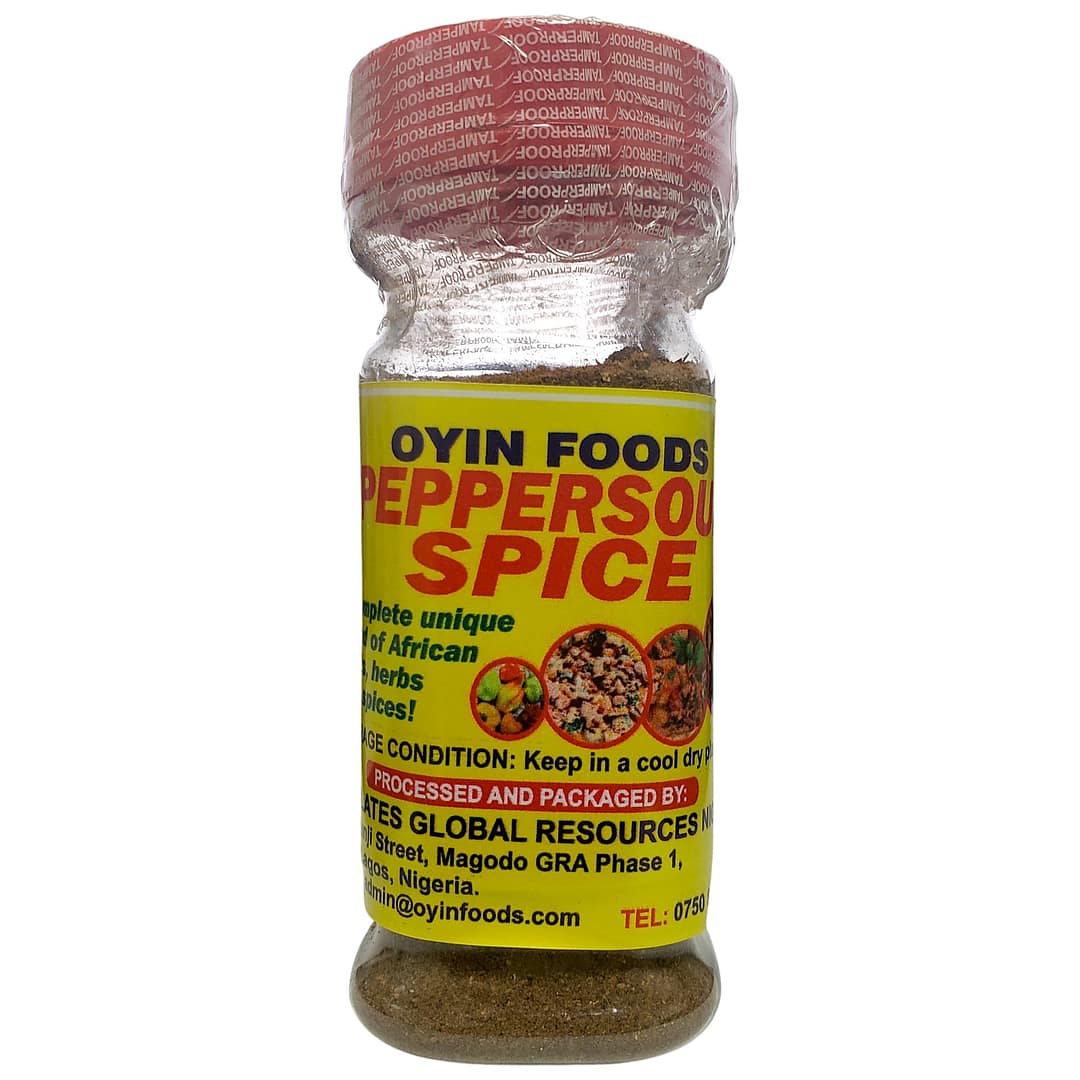 Oyin Foods Peppersoup Spice 90g 1 Oyin Foods Peppersoup Spice 90g