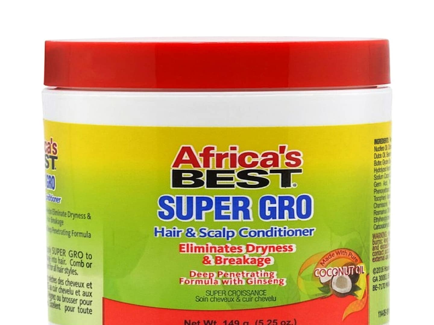 Africa's Best Super Gro Hair & Scalp Conditioner 5.25oz - Afro Pride