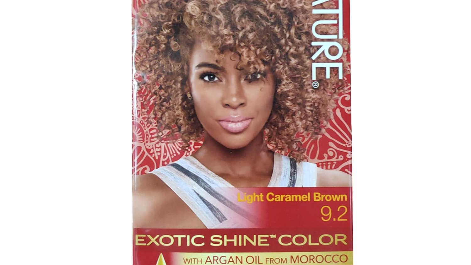Coloration Creme Of Nature 9.2 Light Caramel Brown - Neuf Sous Blister, Blond Roux