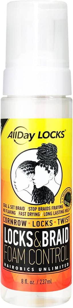AllDay Locks Locks & Braid Foam Control 8 Fl.oz