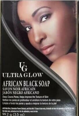Ultra Glow African Black Soap 3.5oz