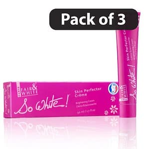 (Pack of 3) Fair & White So White Skin Perfector Creme 50ml