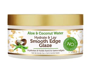 African Pride Aloe & Coconut Water Hydrate & Lay Smooth Edge Glaze 6oz