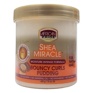 African Pride Shea Miracle Bouncy Curls Pudding 15oz