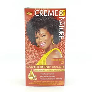 Creme of Nature Exotic Shine with Argan Oil Intense Black 1.0