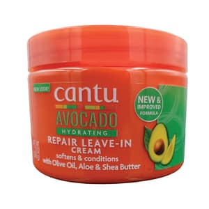 Cantu Avocado Repair Leave-In Cream with Olive, Aloe & Shea Butter 12oz
