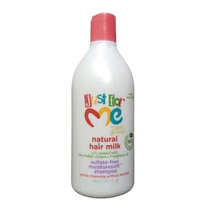 Just For Me Natural Hair Milk Sulphate Free Moisturesoft Shampoo 13.5oz