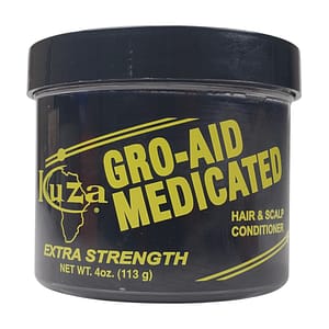 Kuza Gro-Aid Medicated Hair & Scalp Conditioner 4oz