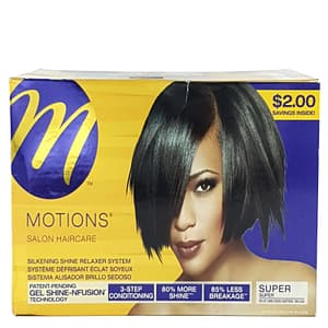 Motions Salon Haircare Relaxer System Super 3-Step Conditioning