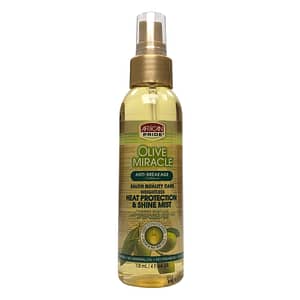 African Pride Olive Miracle Heat Protection & Shine Mist 4oz