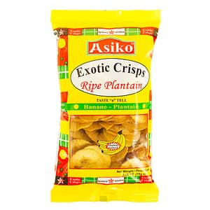 Asiko Exotic Crisps Ripe Plantain