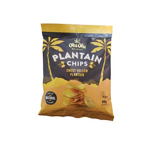 Olu Olu Sweet Yellow Plantain Chips 60g