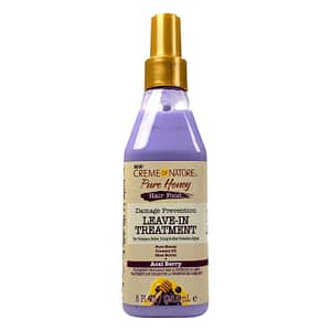 Creme of Nature Pure Honey Hair Food Acai Berry Leave-In Treatment 8oz