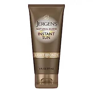 jergens natural glow instant sun light bronze