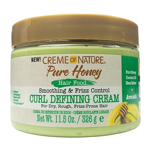 Creme Of Nature Pure Honey Hair Food Avocado Curl Defining Cream 11.5oz