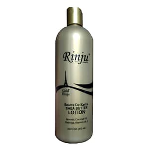 Rinju Gold Beurre De Karite Shea Butter Lotion 16oz