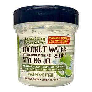 Jamaican Mango & Lime Coconut Water Hydrating & Shine Styling gel