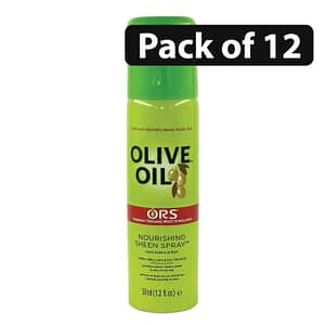 (Pack of 12) ORS Olive Oil Nourishing Sheen Spray 50ml