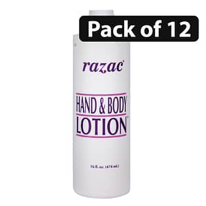 (Pack of 12) Razac Hand &  Body Lotion 474ml