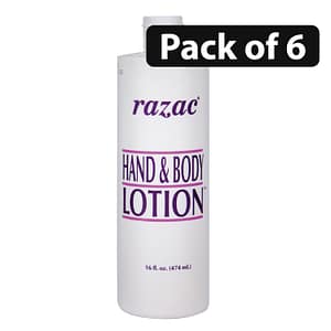 (Pack of 6) Razac Hand & Body Lotion 474ml