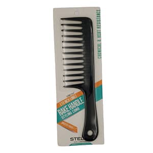 Stella 10 inch Long Rake Handle Styling Comb 2441