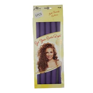 Murry Collection Soft Bendy Rollers 6Pcs Purple